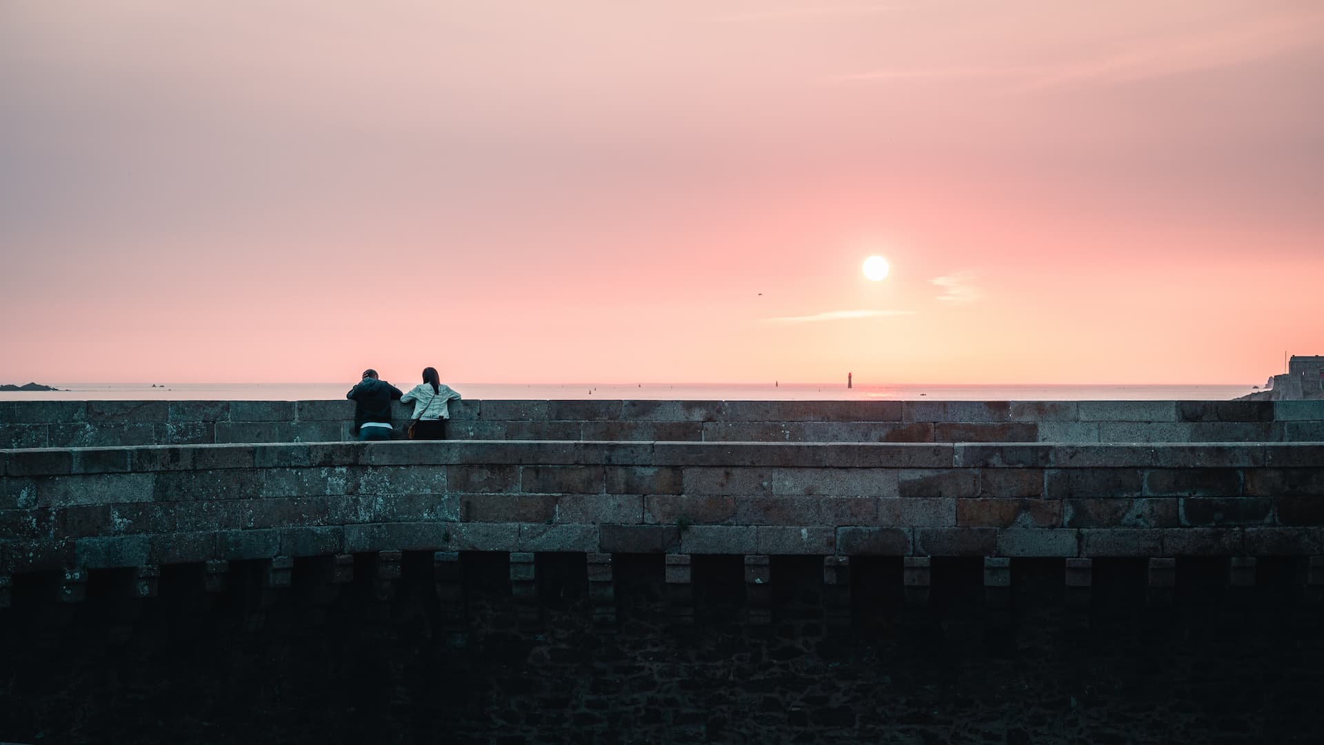 Coucher de soleil - Tourisme Bretagne