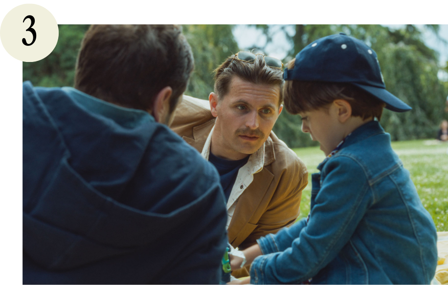 Tournage du film L'Attachement au Parc du Thabor à Rennes