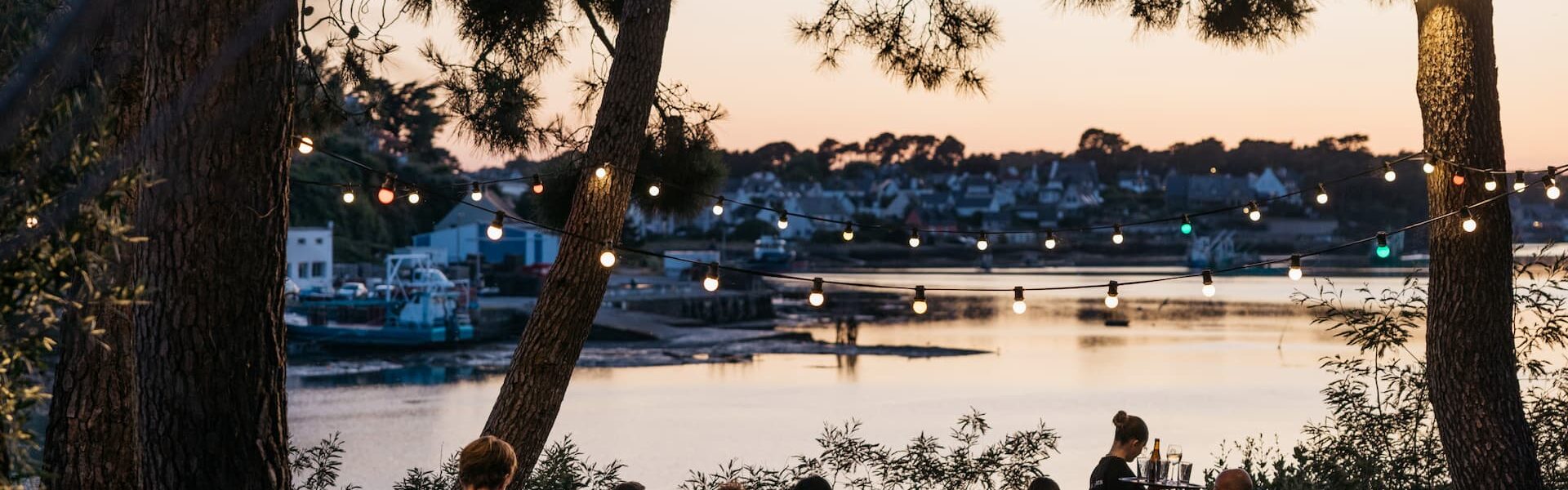 Maison Quintin - Terrasse vue sur la rivière de Crac'h