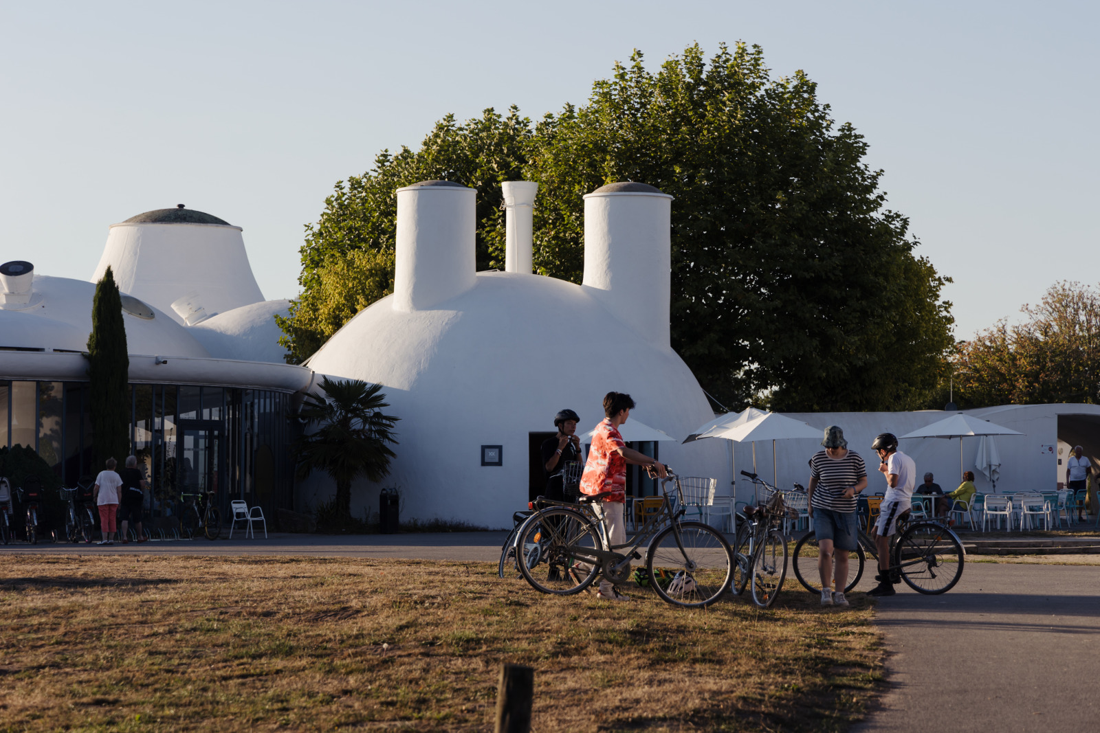 Fouesnant - Village Club du Soleil - Beg Meil - Groupe en vélo
